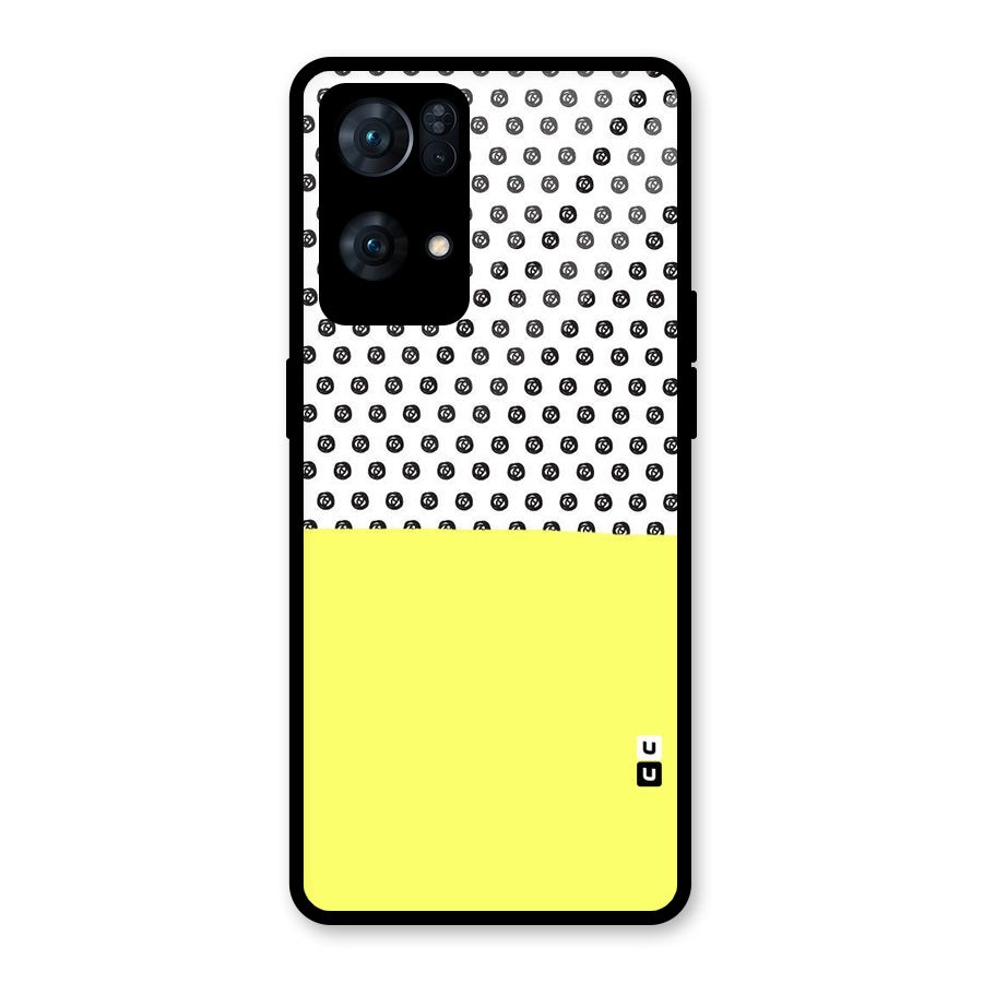 Plain and Pattern Glass Back Case for Oppo Reno7 Pro 5G