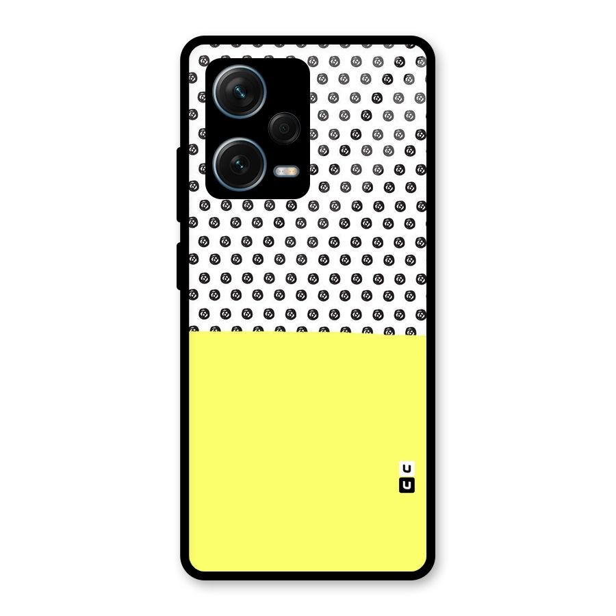 Plain and Pattern Glass Back Case for Redmi Note 12 Pro Plus 5G