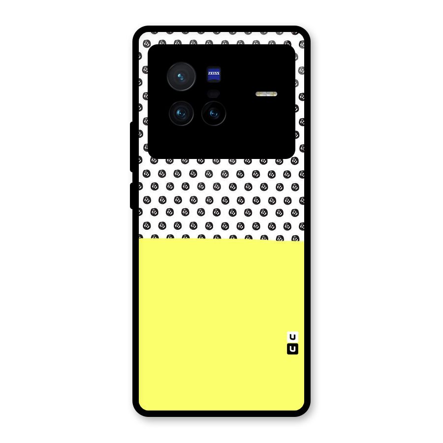 Plain and Pattern Glass Back Case for Vivo X80