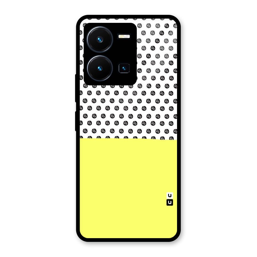 Plain and Pattern Glass Back Case for Vivo Y35