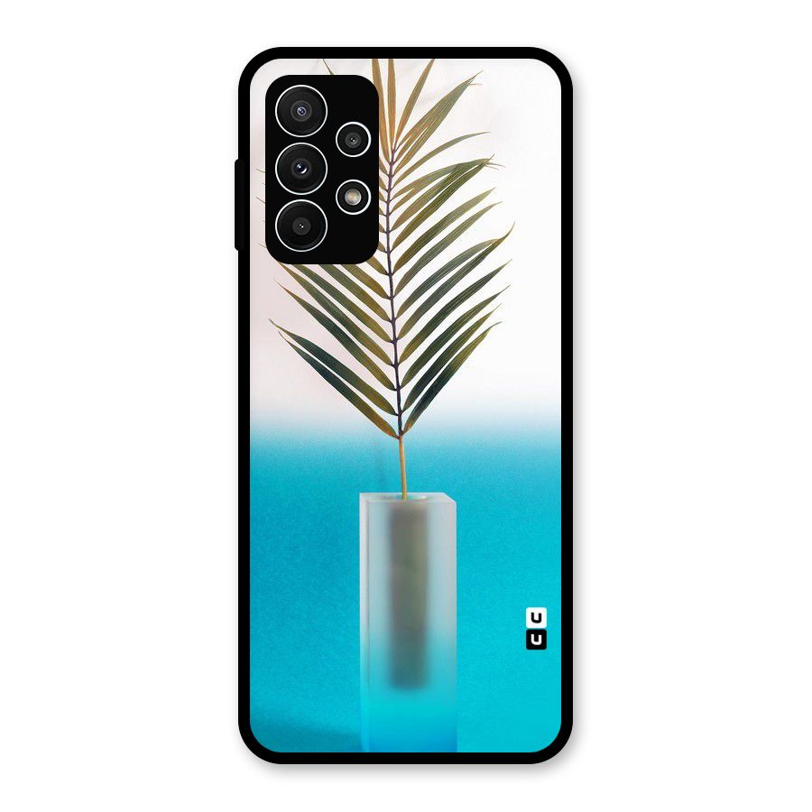 Plant Home Art Glass Back Case for Galaxy A23