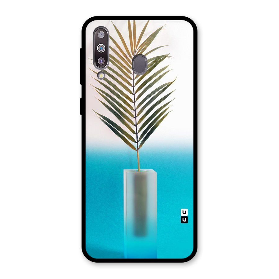 Plant Home Art Glass Back Case for Galaxy M30