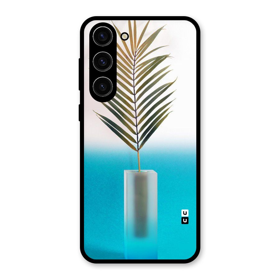 Plant Home Art Glass Back Case for Galaxy S23 Plus