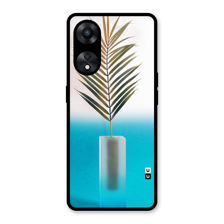 Plant Home Art Glass Back Case for Oppo A78