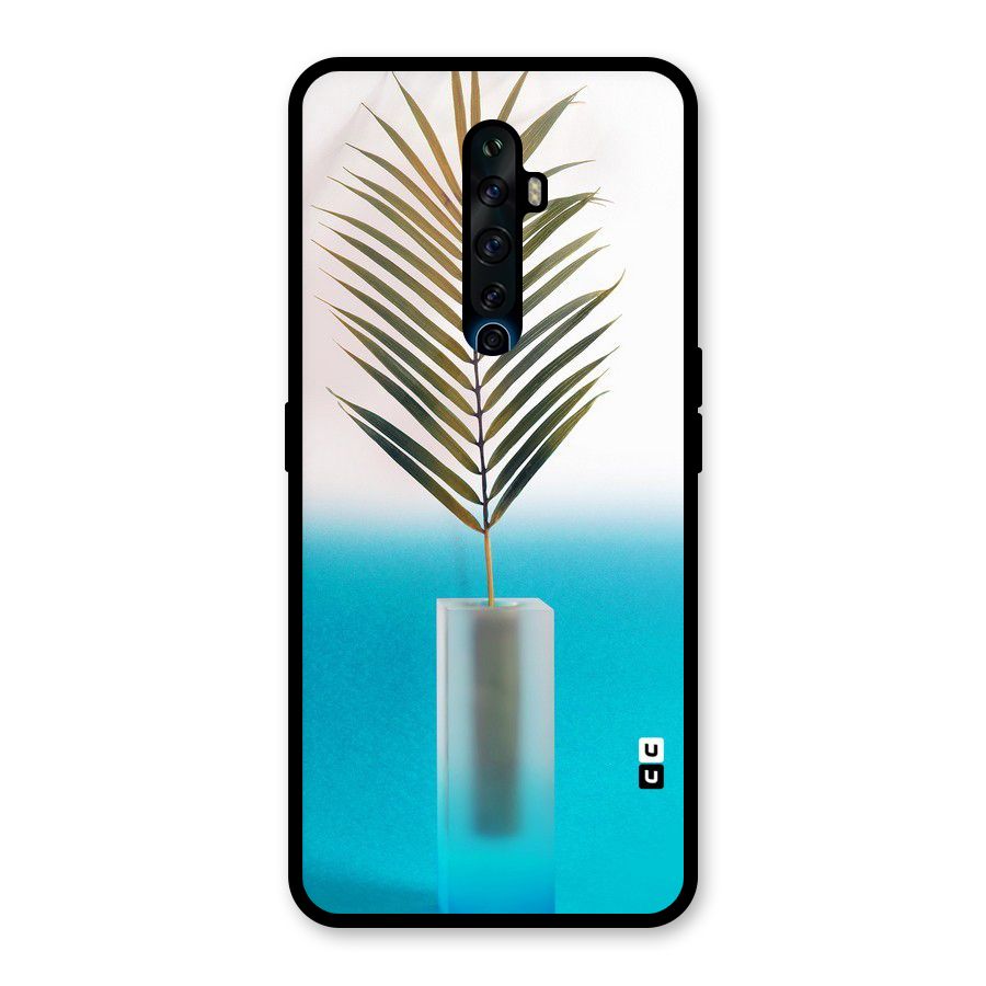 Plant Home Art Glass Back Case for Oppo Reno2 F