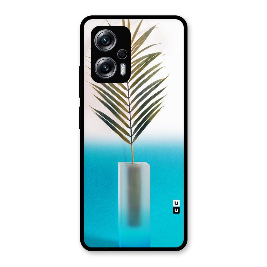 Plant Home Art Glass Back Case for Redmi K50i
