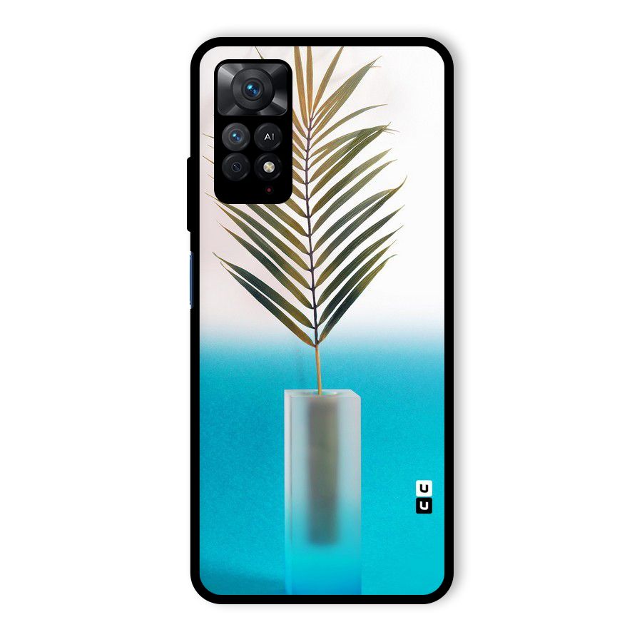 Plant Home Art Glass Back Case for Redmi Note 11 Pro
