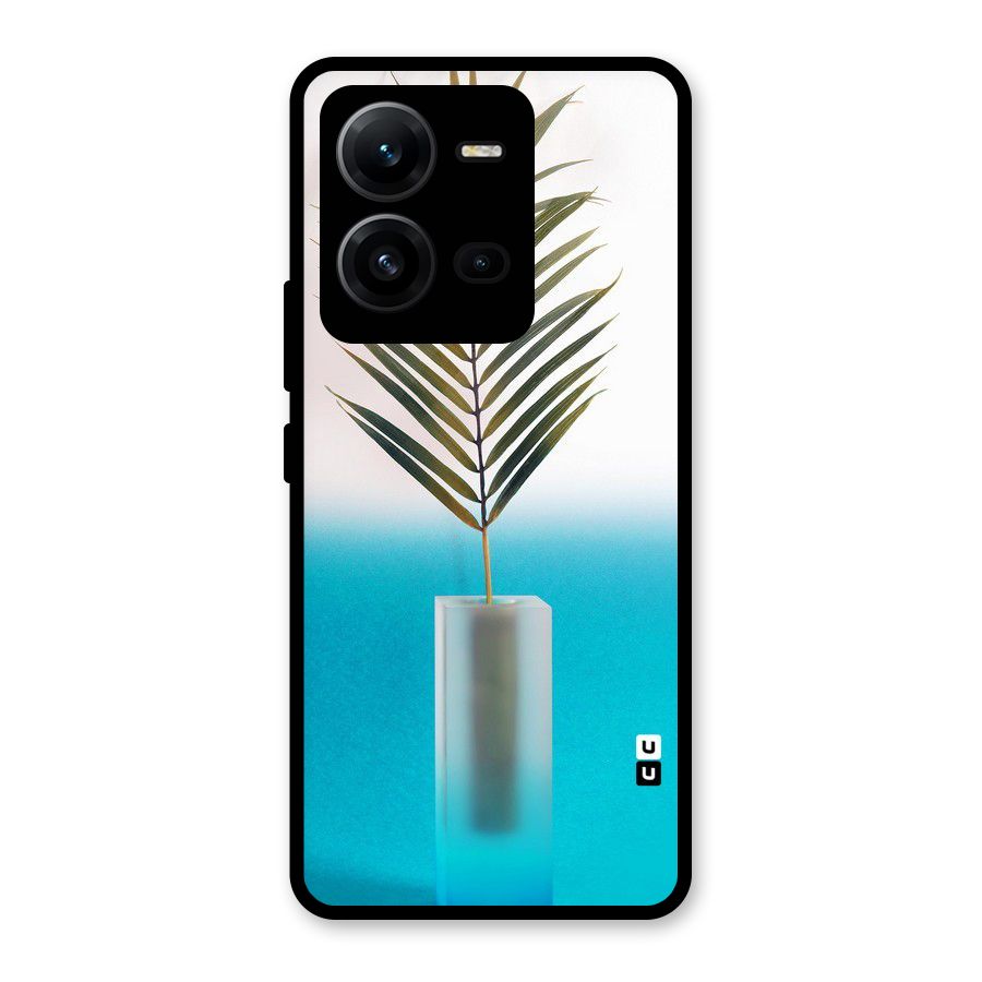 Plant Home Art Glass Back Case for Vivo V25