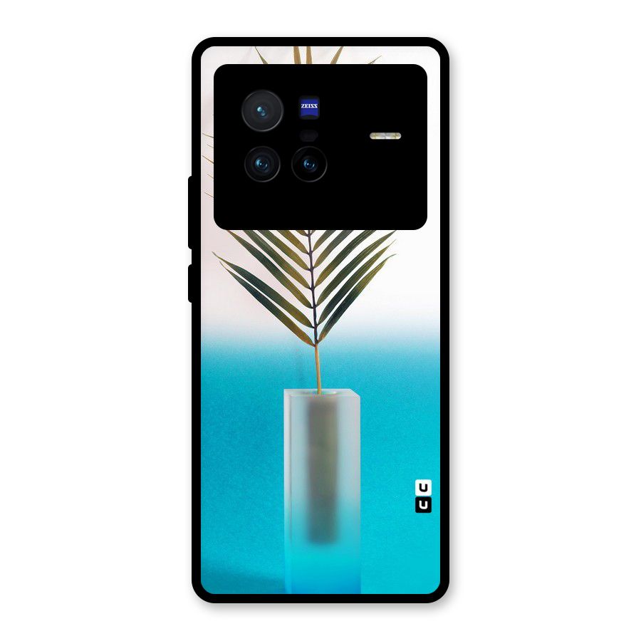 Plant Home Art Glass Back Case for Vivo X80