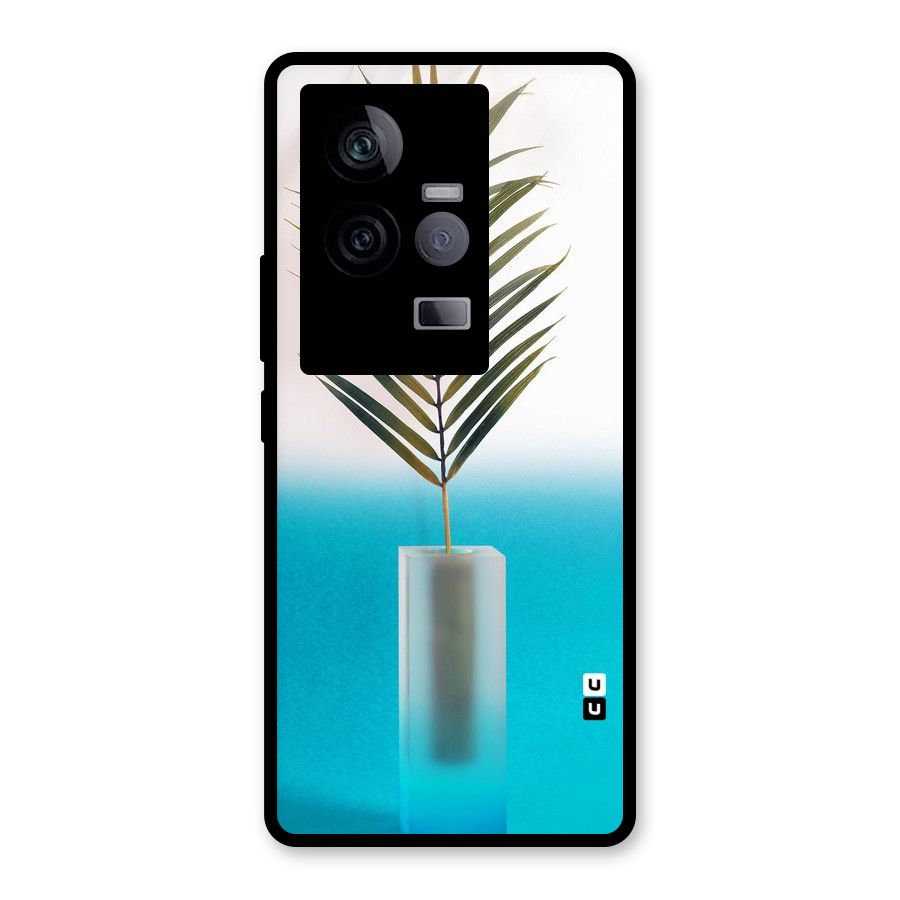 Plant Home Art Glass Back Case for Vivo iQOO 11 5G