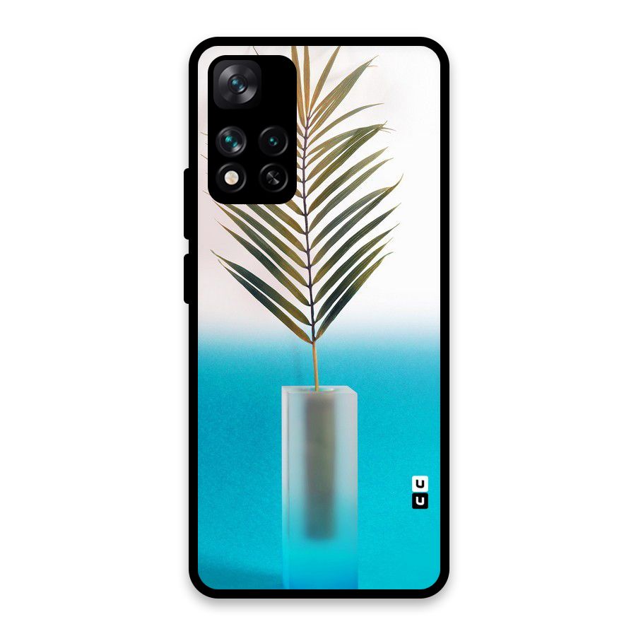 Plant Home Art Glass Back Case for Xiaomi 11i HyperCharge 5G