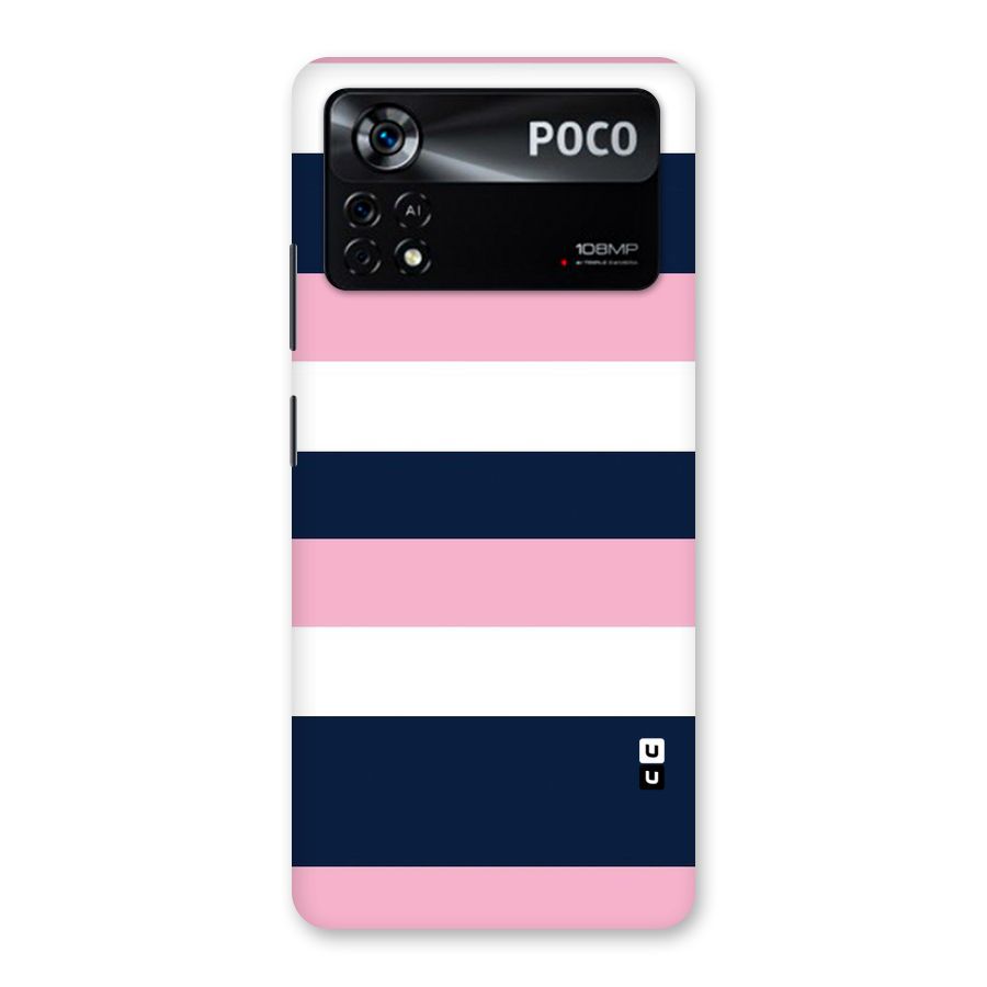 Play In Pastels Back Case for Poco X4 Pro 5G