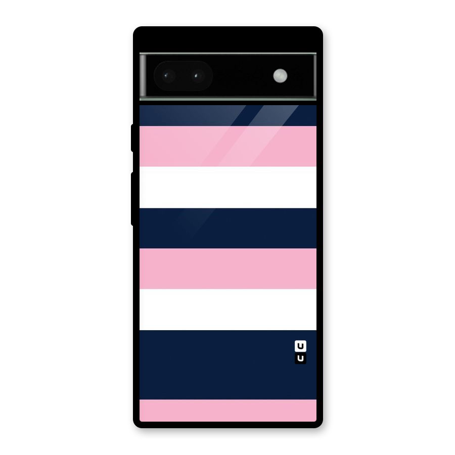 Play In Pastels Glass Back Case for Google Pixel 6a