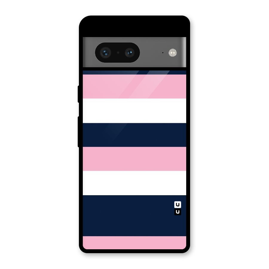 Play In Pastels Glass Back Case for Google Pixel 7
