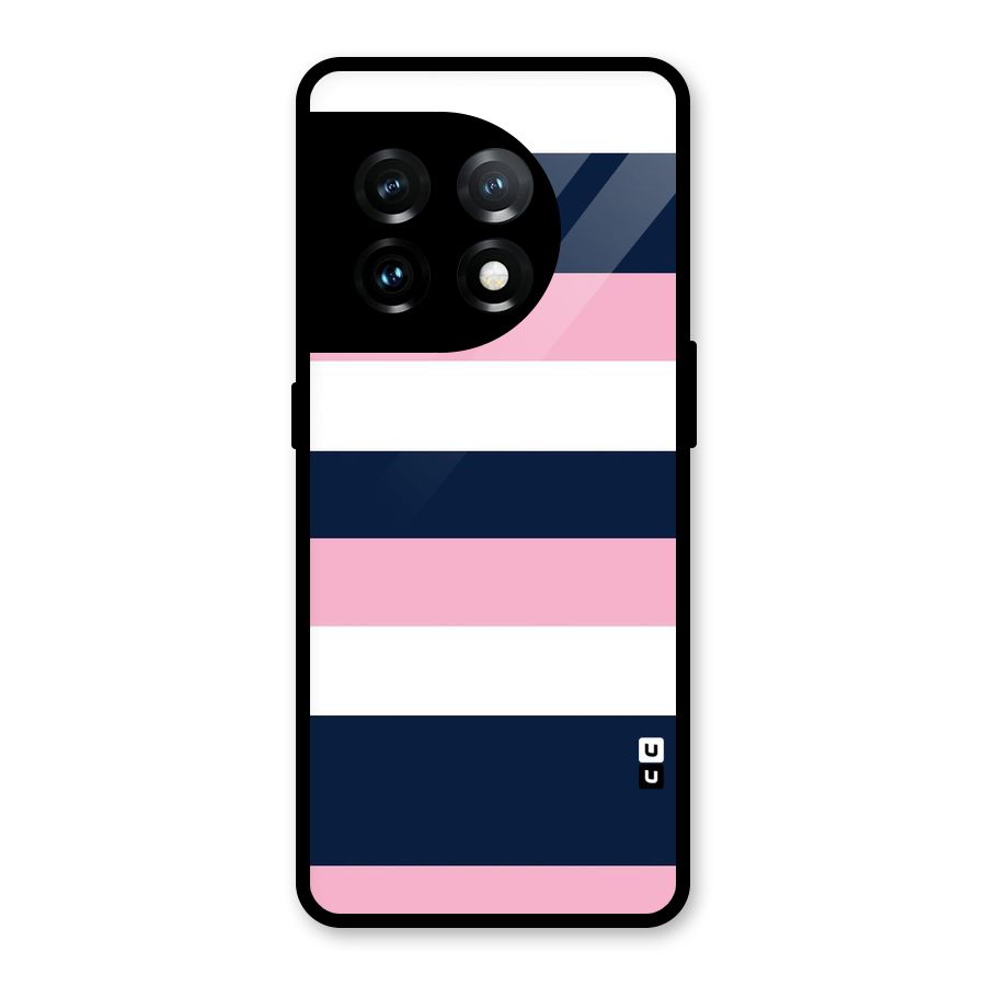 Play In Pastels Glass Back Case for OnePlus 11