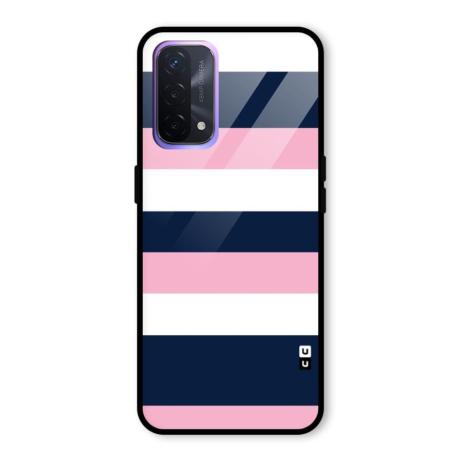 Play In Pastels Glass Back Case for Oppo A74 5G