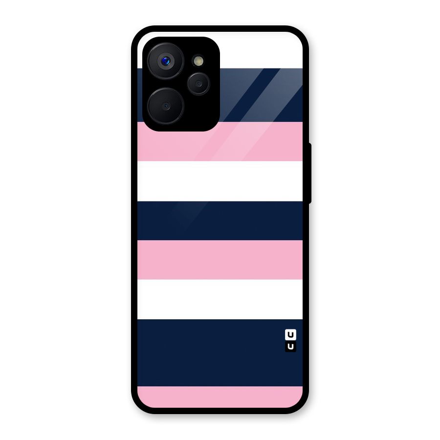 Play In Pastels Glass Back Case for Realme 9i 5G