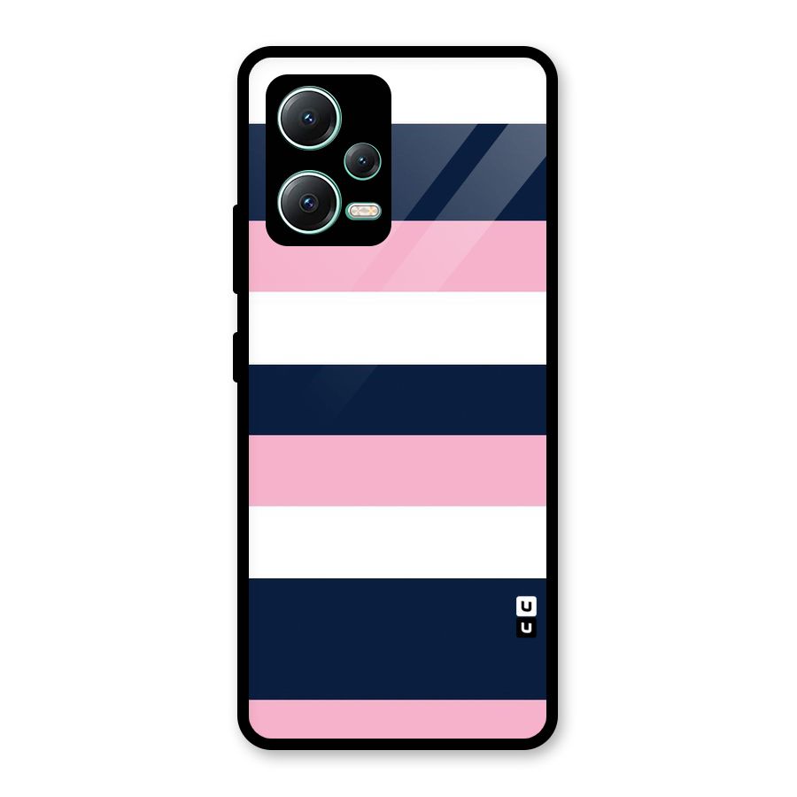 Play In Pastels Glass Back Case for Redmi Note 12 5G