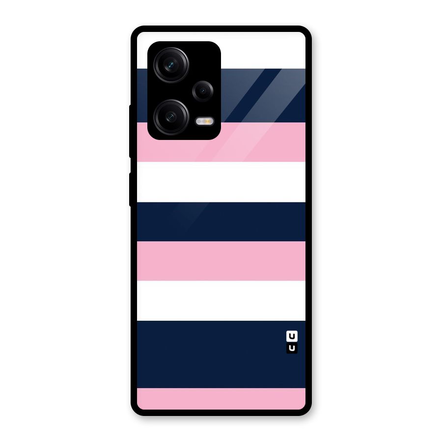 Play In Pastels Glass Back Case for Redmi Note 12 Pro