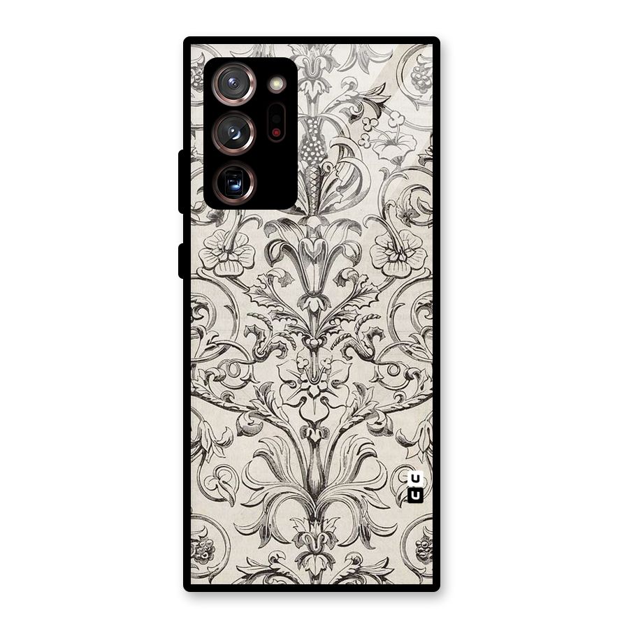Pleasing Artsy Design Glass Back Case for Galaxy Note 20 Ultra 5G