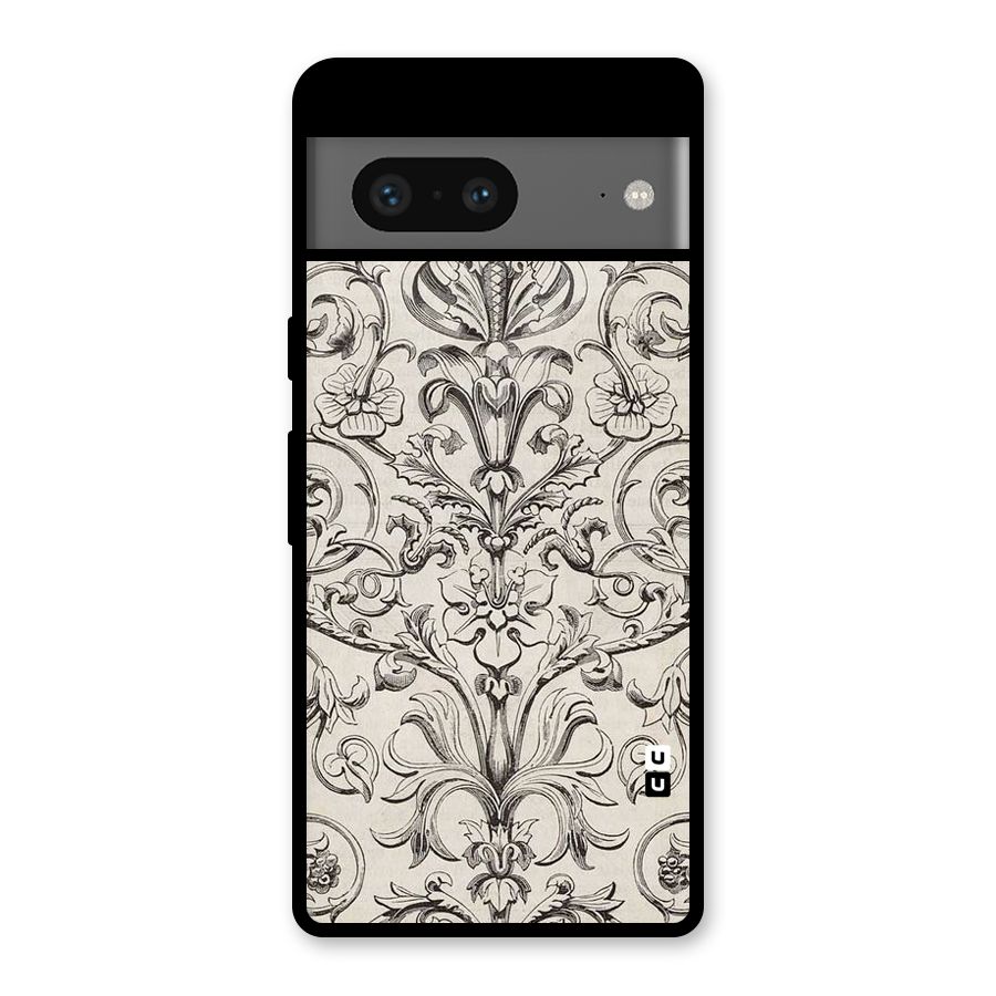 Pleasing Artsy Design Glass Back Case for Google Pixel 7