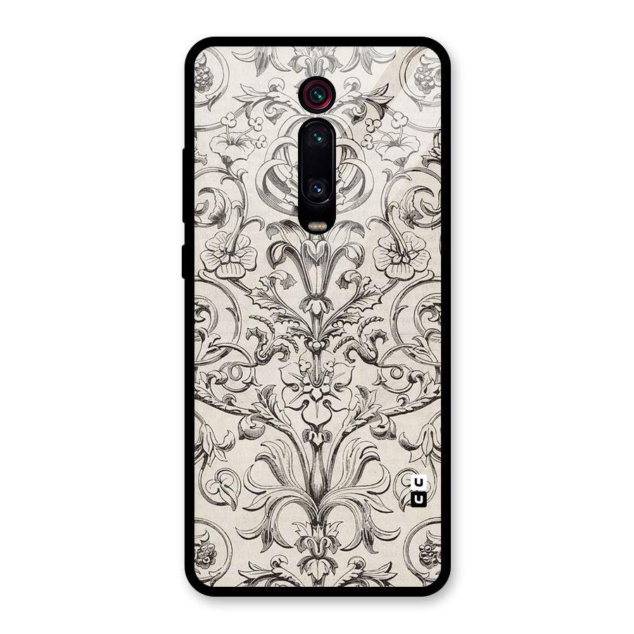 Pleasing Artsy Design Glass Back Case for Redmi K20 Pro