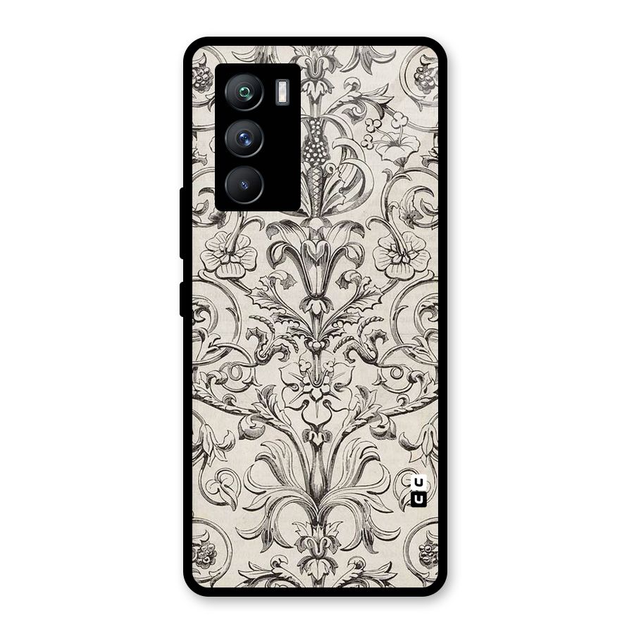 Pleasing Artsy Design Glass Back Case for Vivo iQOO 9 SE