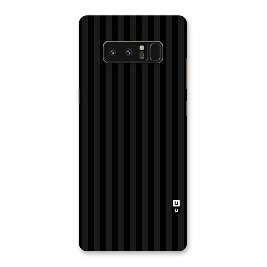 Pleasing Dark Stripes Back Case for Galaxy Note 8