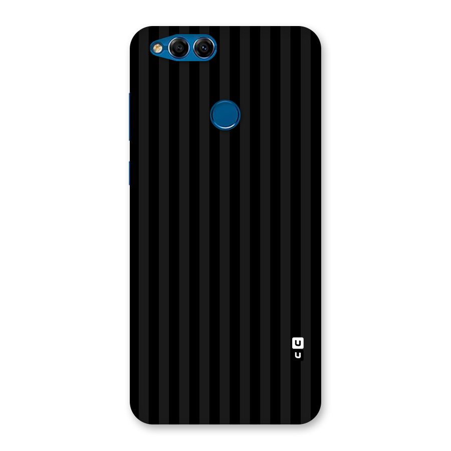 Pleasing Dark Stripes Back Case for Honor 7X