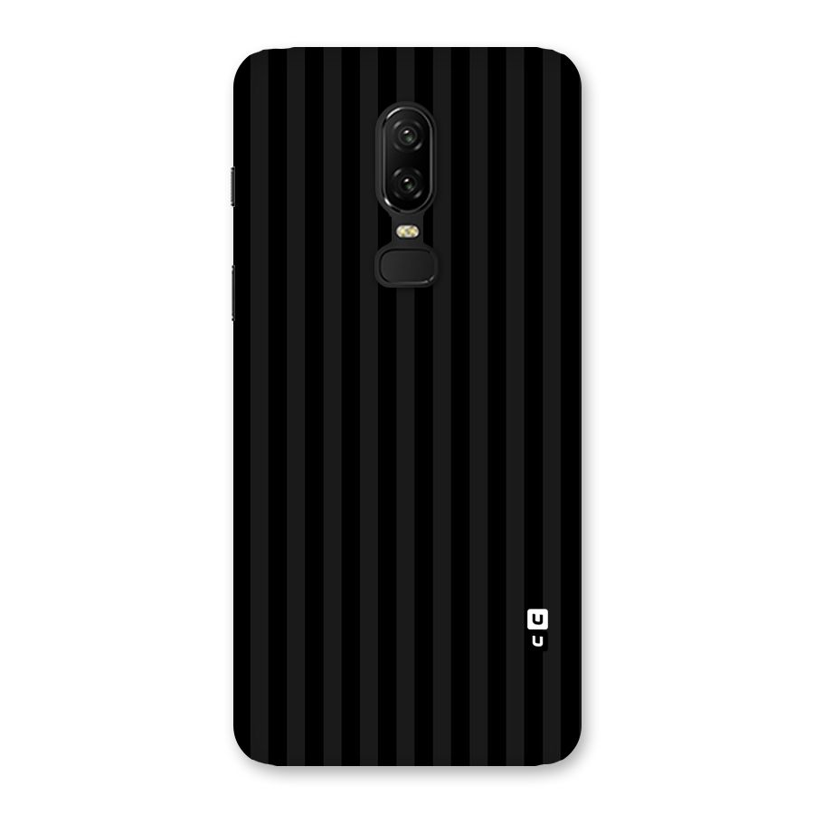 Pleasing Dark Stripes Back Case for OnePlus 6