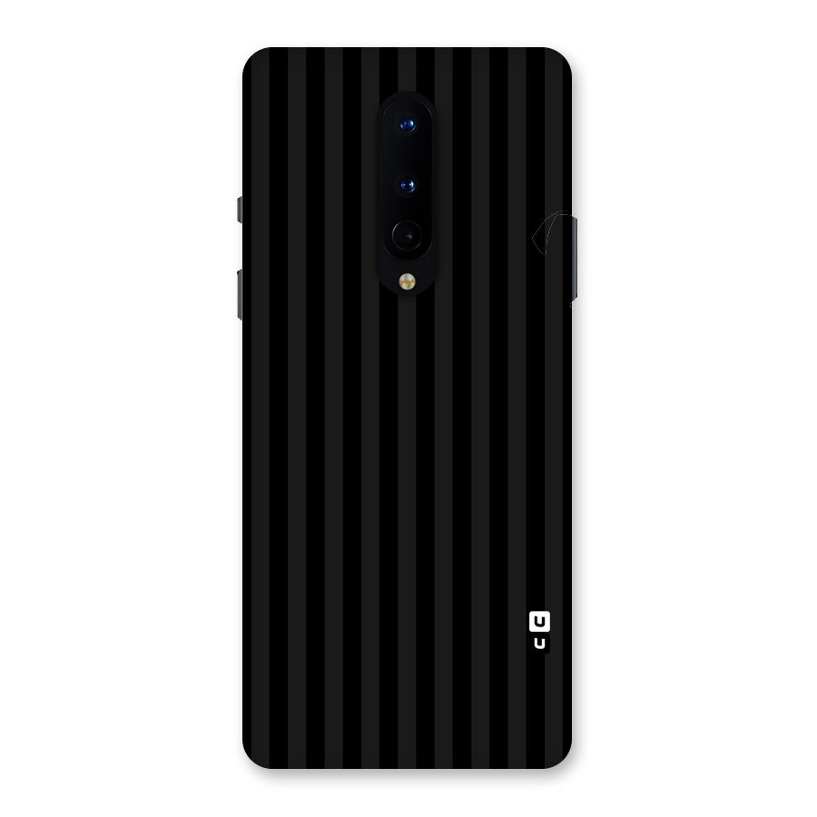 Pleasing Dark Stripes Back Case for OnePlus 8