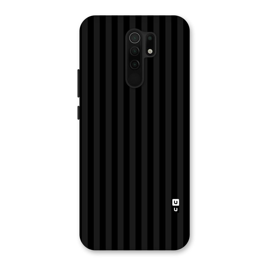 Pleasing Dark Stripes Back Case for Poco M2