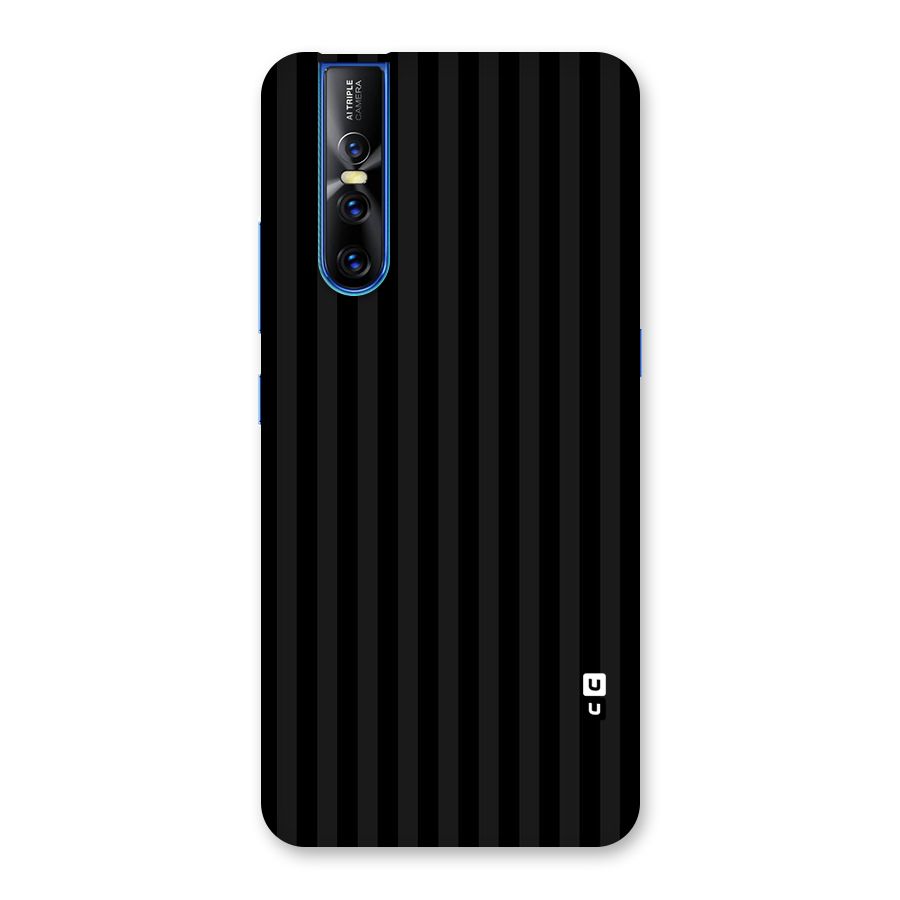 Pleasing Dark Stripes Back Case for Vivo V15 Pro