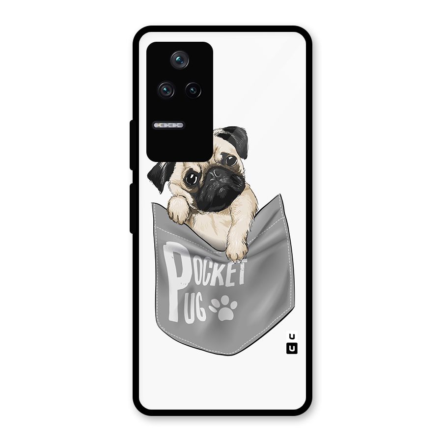 Pocket Pug Glass Back Case for Poco F4 5G