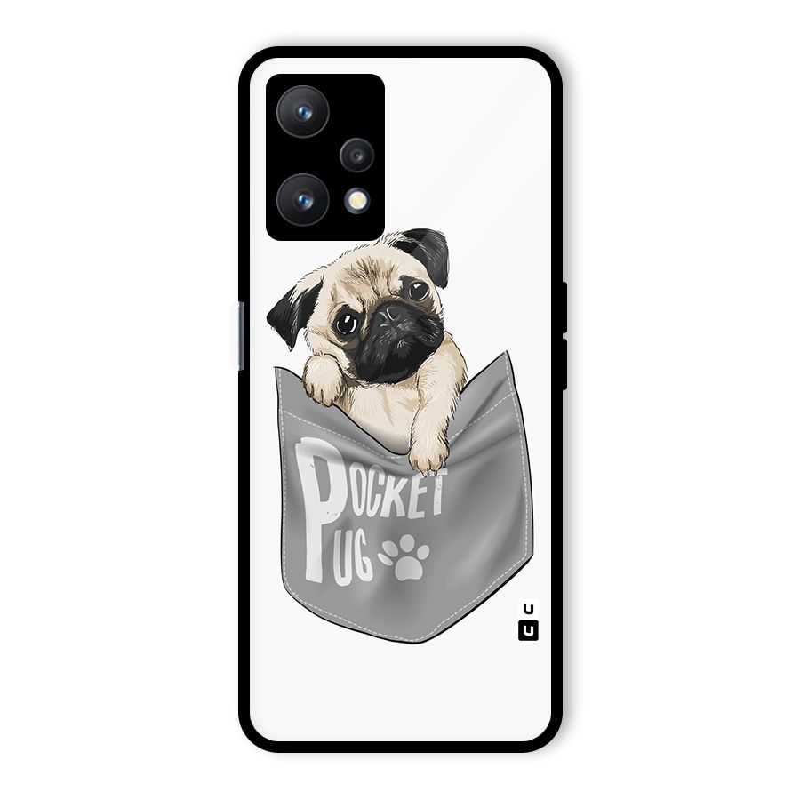 Pocket Pug Glass Back Case for Realme 9 Pro 5G