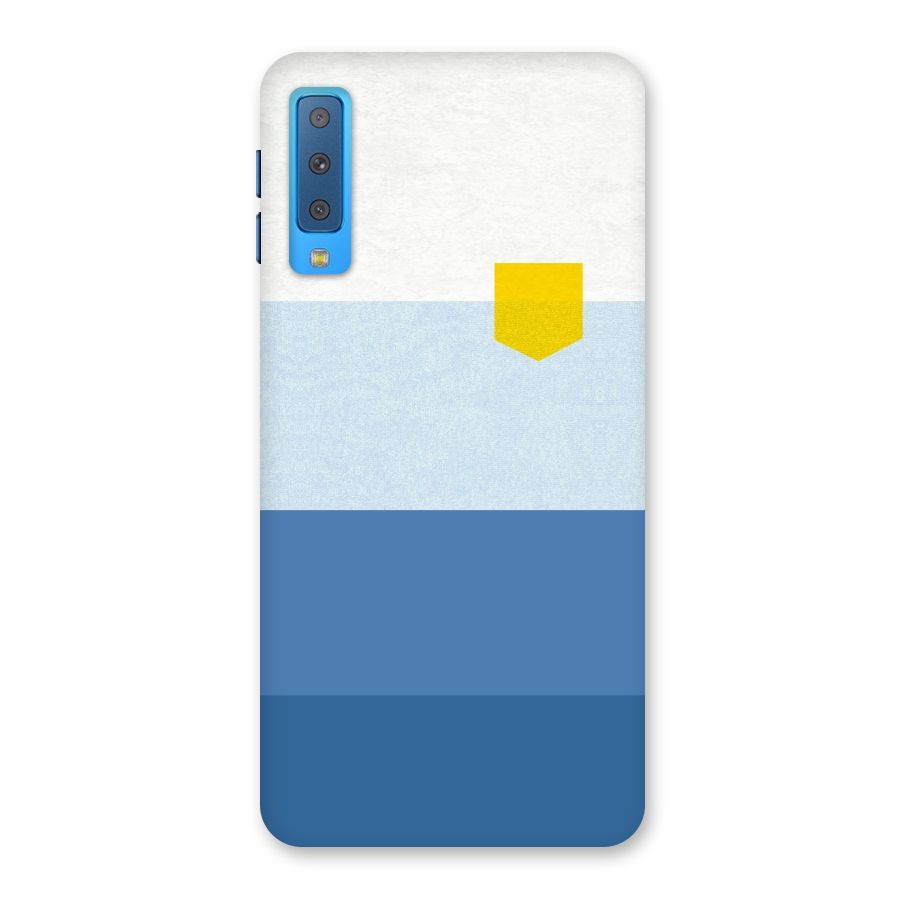 Pocket Stripes. Back Case for Galaxy A7 (2018)