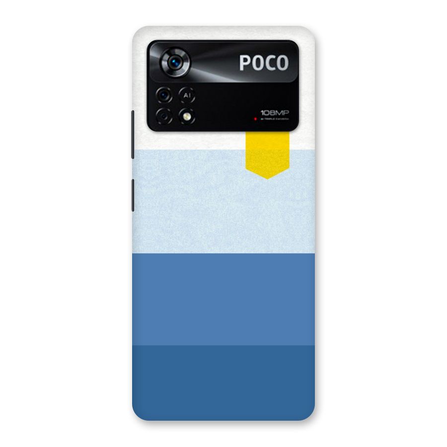 Pocket Stripes. Back Case for Poco X4 Pro 5G