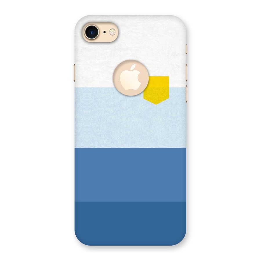 Pocket Stripes. Back Case for iPhone 7 Logo Cut