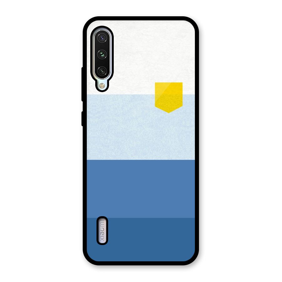 Pocket Stripes. Glass Back Case for Mi A3