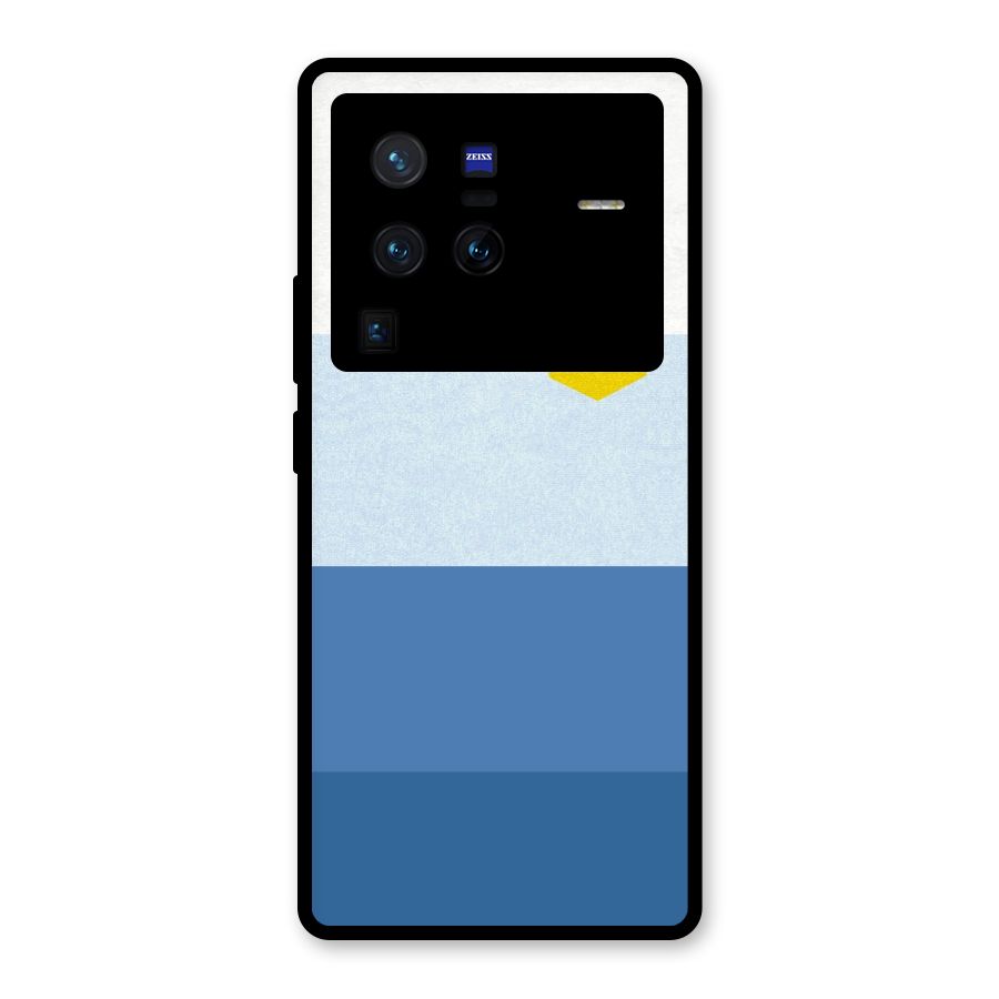 Pocket Stripes. Glass Back Case for Vivo X80 Pro