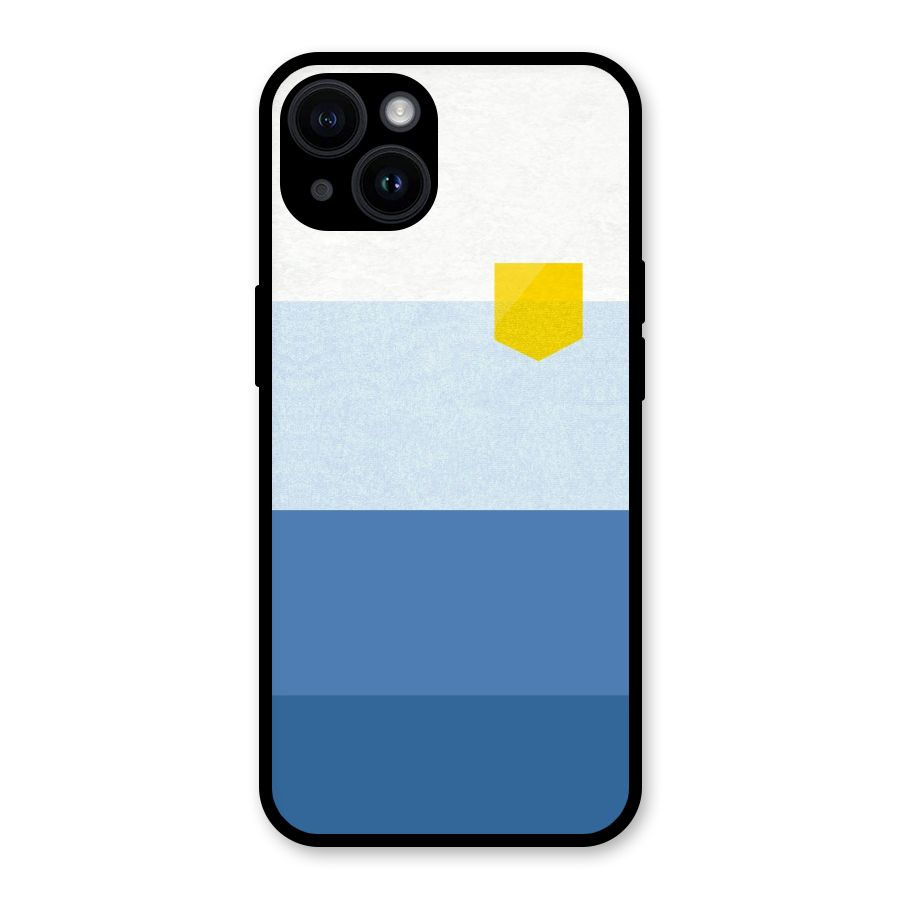 Pocket Stripes. Glass Back Case for iPhone 14