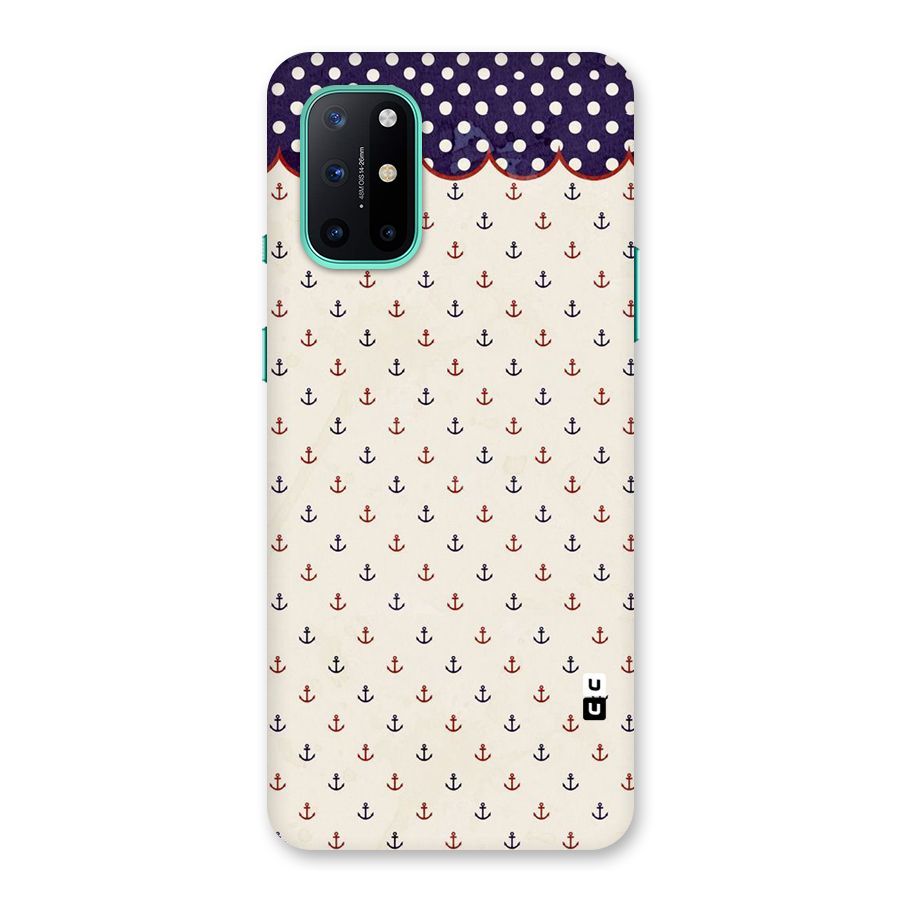 Polka Anchor Back Case for OnePlus 8T
