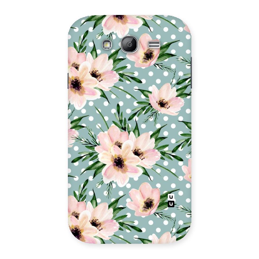 Polka Art Floral Back Case for Galaxy Grand Neo