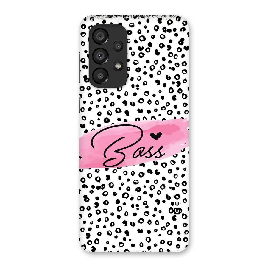 Polka Boss Back Case for Galaxy A33 5G