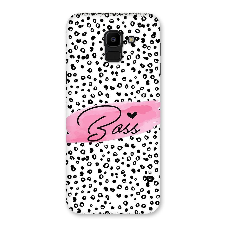 Polka Boss Back Case for Galaxy J6