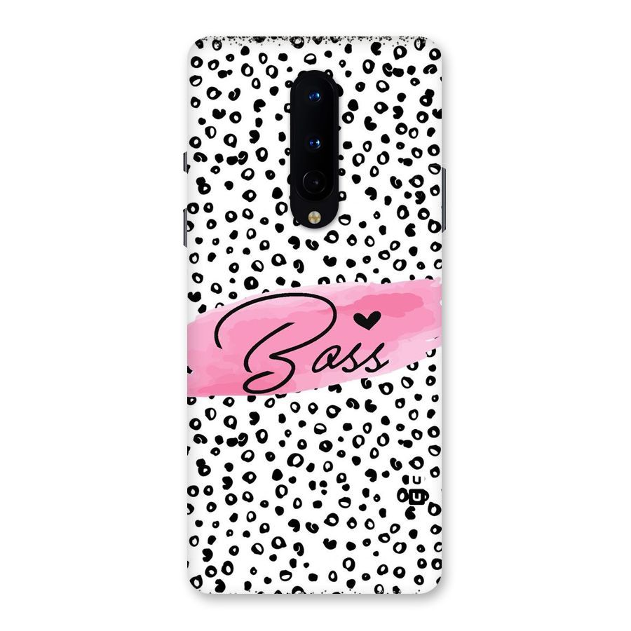 Polka Boss Back Case for OnePlus 8