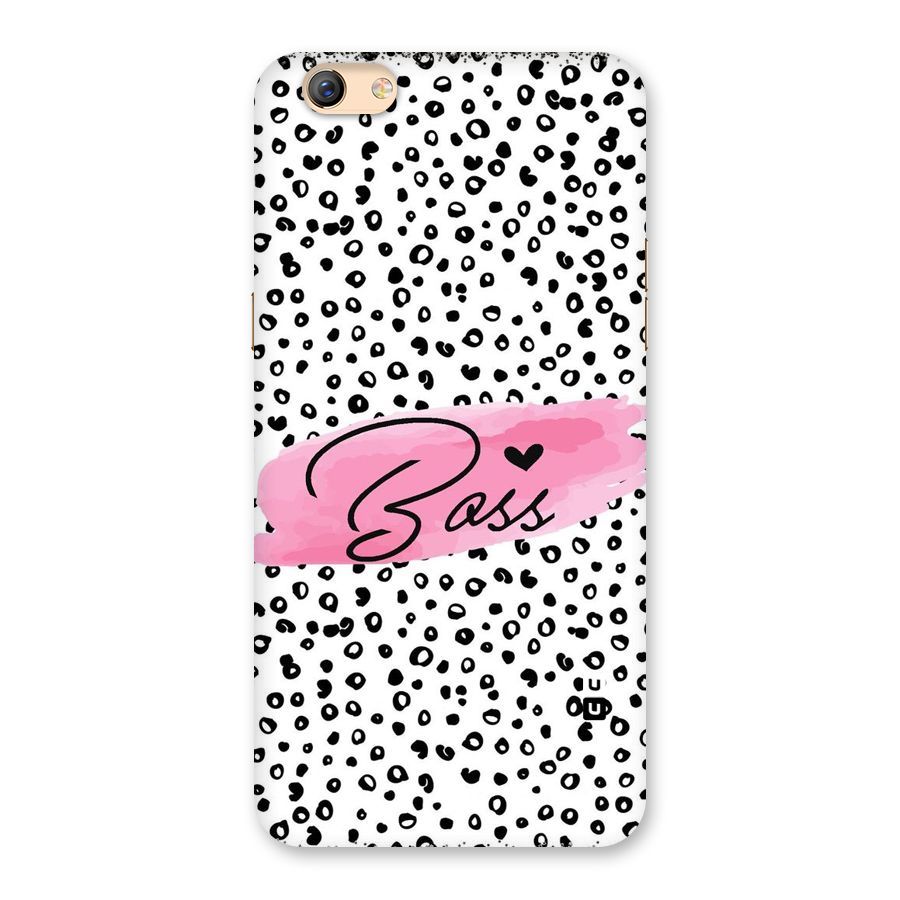 Polka Boss Back Case for Oppo F3 Plus