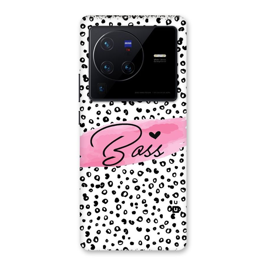 Polka Boss Back Case for Vivo X80 Pro
