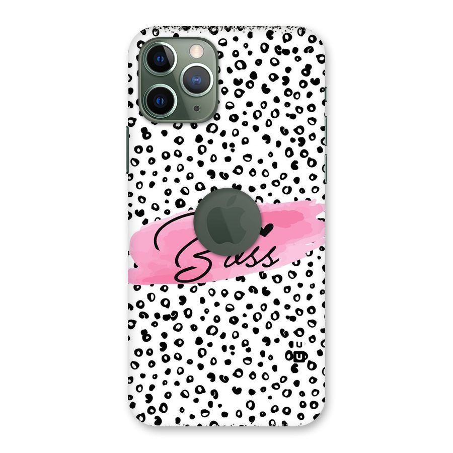 Polka Boss Back Case for iPhone 11 Pro Logo  Cut