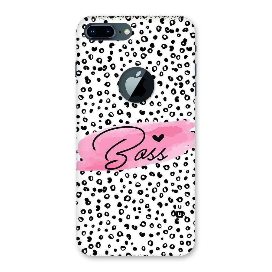 Polka Boss Back Case for iPhone 7 Plus Logo Cut